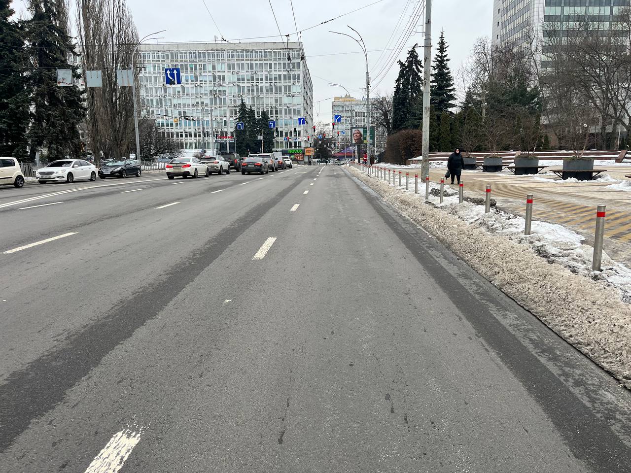 Киев, Украина – Соломенская площадь (капитальный ремонт дороги и перекрестка с ПКМ Veleton)